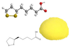 USP Grade Alpha Lipoic Acid Powder CAS 1200-22-2 For Heart Health